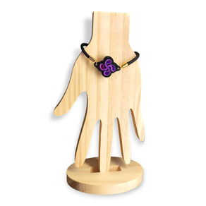 Pulsera Lauburu Morado