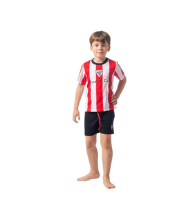 Athletic Clubeko Haurrentzako Algodoneko Pijama Laburra