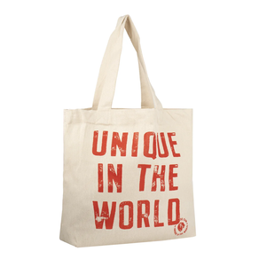 TOTE BAG LOGO UNIQUE IN THE WORLD