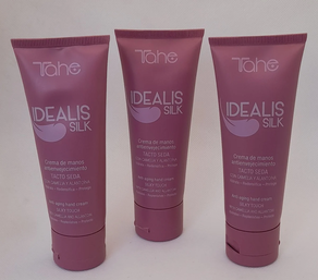 CREMAS DE MANOS,PROTEINAS DE SEDA LOTE DE 3u