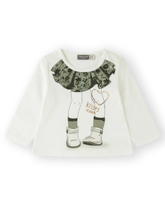 CAMISETA CRUDA NIÑA BBLEGS CANADA HOUSE