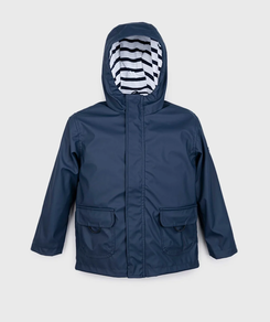 Chubasquero azul marino de Igor