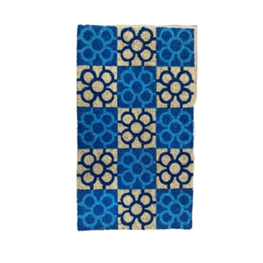 Felpudo Azul/Beige - Baldosa de Bilbao