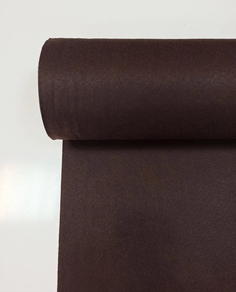 Tela de fieltro marrón chocolate (2 m)