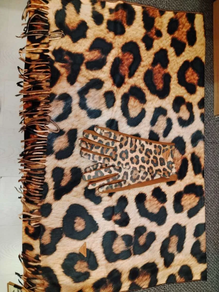 Pasmina-multzoa + leopardo-jokorako eskularruak