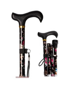 ´Bastón de mujer plegable estampado en colores