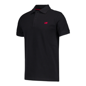 POLO M/C LION CONT TP Negro