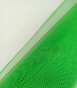 Tela de tul Carnaval-verde fluor (4,5 m)