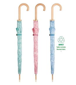 Paraguas Cacharel en madera natural