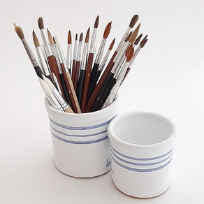 Porta pinceles Grande artesanía cerámica