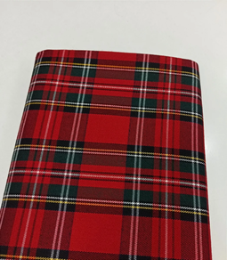 Cuadro escocés rojo intenso (1,5 m)