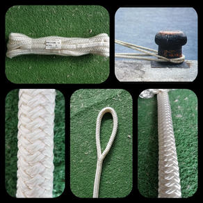 Amarre polibraid alta tenacidad 18MM X 5 METROS con gaza en cada punta