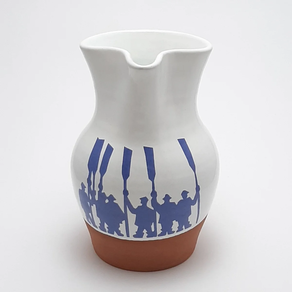 Jarra de Vino Arrantzal artesanía cerámica