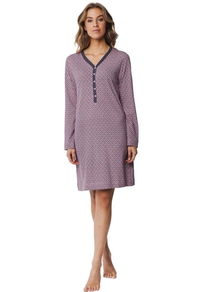 CAMISOLA CHICA ROMBOS ROSA Y GRANATE