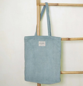 BOLSA "TOTE BAG" PANA AZUL CLARO DE LA MUR