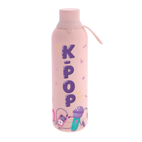 Botella Térmica 750 ml Pink K-Pop – Botella isotérmica colección K-Pop – Lovely Story
