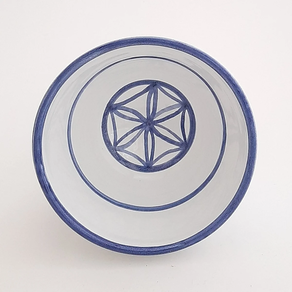 Bol decorado mediano artesanía cerámica