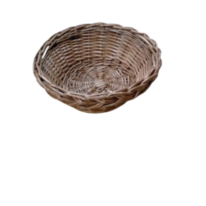 panera redonda de mimbre