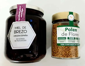 Miel de Brezo 950g & Polen 225g  JAUNENE