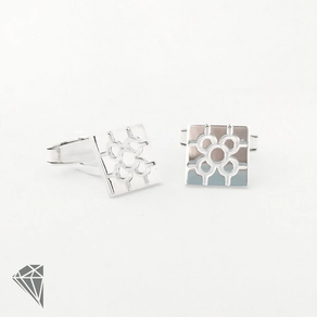 Gemelos La Baldosa de Bilbao acabado brillante