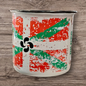 Taza Ikurriña Metal