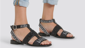 Sandalias liu-jo negras