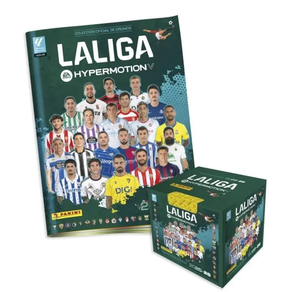 Liga HYPERMOTION Album + caja con 50 sobres 2025-2026 Panini