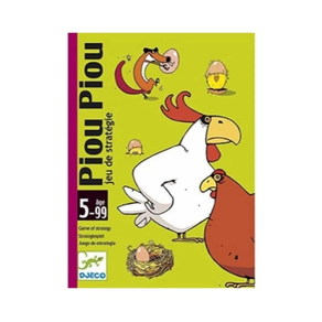 Cartas Piou Piou - juego - Djeco - viaje