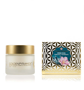 CREMA FACIAL PURIFICANTE Y REAFIRMANTE PIEL GRASA Y MIXTA GOLDEN PYRAMIDE