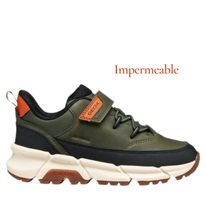 DEPORTIVO IMPERMEABLE VERDE (31 al 35)