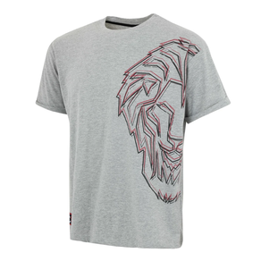 KAMISETA WOMAN SPORT HALF LEON Grisa