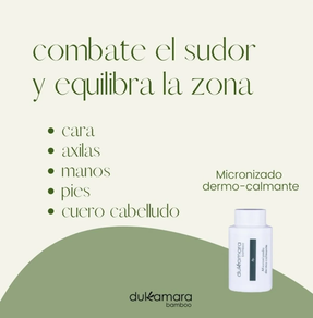 MICRONIZADO 50g CALMANTE-COMBATE EL SUDOR Y EQUILIBRA LA ZONA DULKAMARA BAMBOO