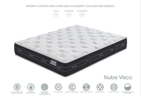 Colchón Nube Visco POCKET (180x190 cm)