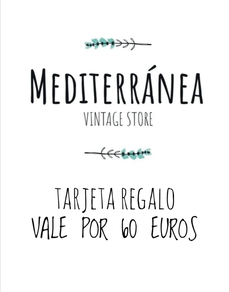 TARJETA REGALO 60€