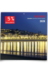 CALENDARIO 2026 PARED PAÍS VASCO.