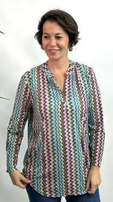 BLUSON C&MAHO ZIG ZAG