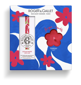ROGER & GALLET COFRE PERFUME GINGEMBRE ROUGE 100 ML + VELA PERFUMADA FLOR 85 G