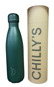 botella chilly´s 500 ml verde total