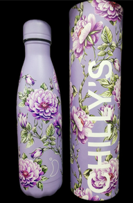 botella chilly´s 500 ml flor lila