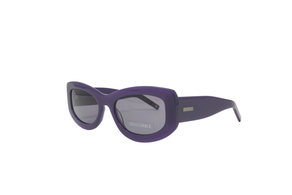 GAFA SOL MATT BLACK OVALADA MORADA