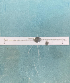 PULSERA AMAMA EGUZKILORE PLATA DE LEY 925