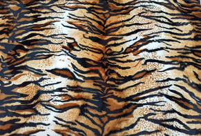 Tela de pelo animal print-tigre (2,5 m)