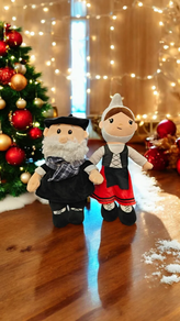 Pack Mari Domingi & Olentzero adorno Navidad