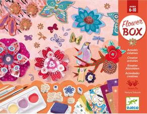 COFRE MULTIACTIVIDADES  -  El jardín de flores - Djeco