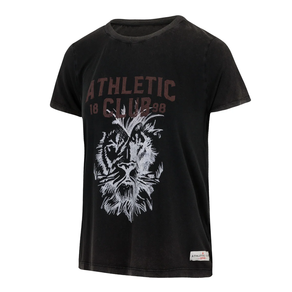 CAMISETA RETRO WOMAN LEON Negro