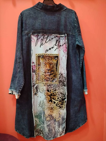 Vestido vaquero Yuka Estampado