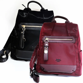 Mochila de vestir con bolsillo de seguridad