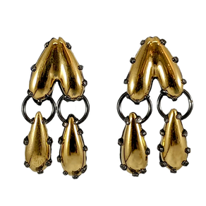 Pendientes Corazón y Dos Lágrimas