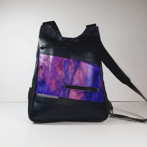 Mochila Sorgin negro y morado