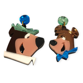 Pendientes Oso Yogui y Bubu